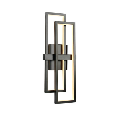Shawnon Dimmable Integrated LED Flush Mounted Sconce