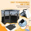 Panel Steel Pet Barrier With Door-98527706-98527703