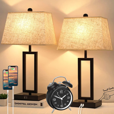 Metal USB Table Lamp
