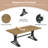 Dining Table, Rectangular, Metal Base, 63 Inch-111236772-132172794