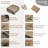 Machine Washable Non-Slip Non-Shedding Area Rugs for Living Room, Farmhouse Printed Braided Bordered Carpet, Stain Resistant Thin Foldable Floor Cover for Nursery Dining Room-950285190