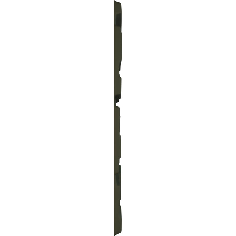 Offset Brick EnduraWall Decorative 3D Wall Panel, UltraCover Satin Hunt Club Green