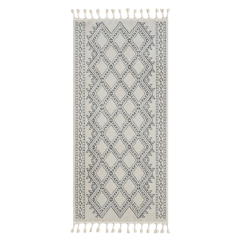Delight Tapis white Rug, Rectangle 100 x 200cm