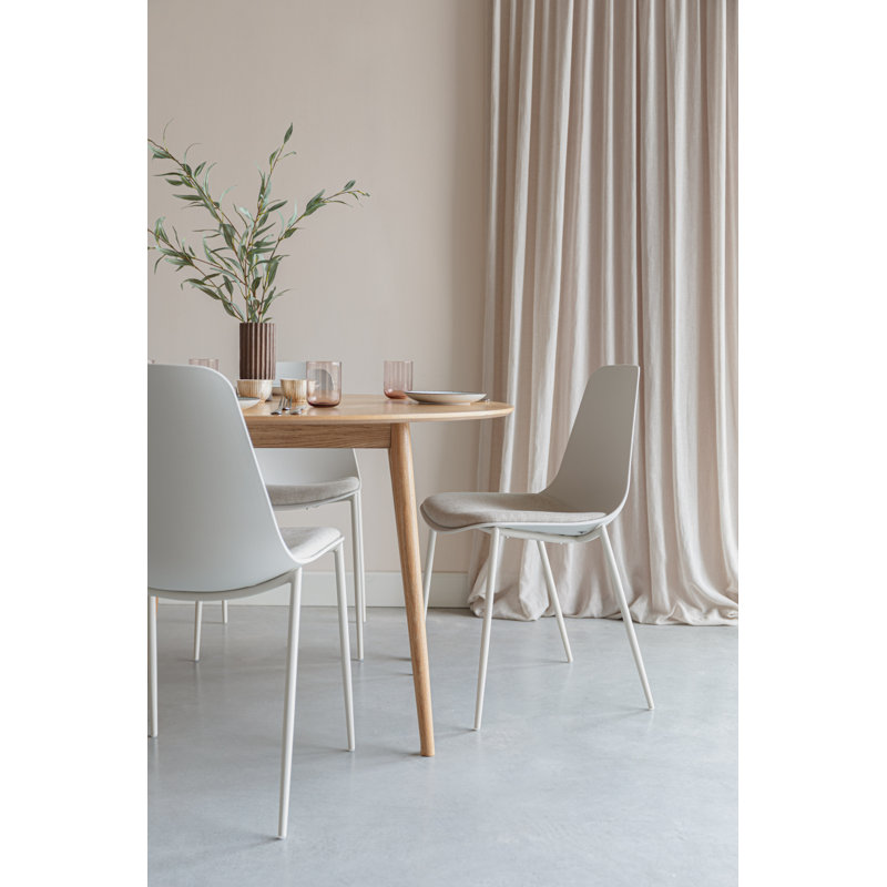 Jeffrey Dining Chair, White