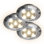 3 - Light LED Under Cabinet Puck Light