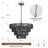Akimitsu 6 - Light Dimmable Tiered Chandelier-2112739156-2112739163
