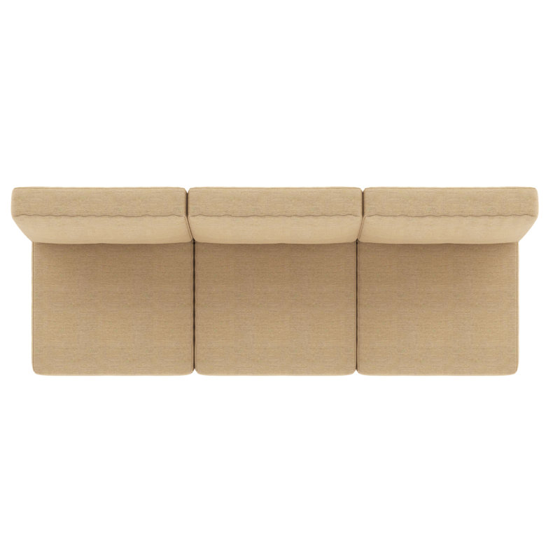 Sunbrella® Outdoor Sofa Seat / Back Cushion, Sunbrella Play Camel