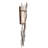 Rustic Lodge Steel Flush Mounted Sconce