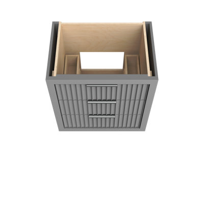 Lecrieú Three-Drawer Single Bath Vanity