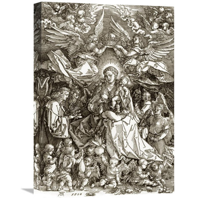 " The Virgin Crowned By Two Angels " by Albrecht Dürer