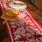 Cotton Linen Farmhouse Table Runner With Tassels-823773686