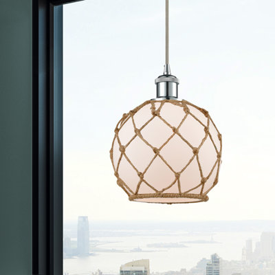 Luminaire suspendu sphère 1 lumière Tobey