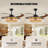 48 inch Retractable Ceiling Fan with Lights and Remote