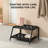 Premium Solid Wood Boot Tray Stand with Natural Coir Mat - Entryway & Mudroom Shoe Organizer-1079928261-1079928268-1084053428