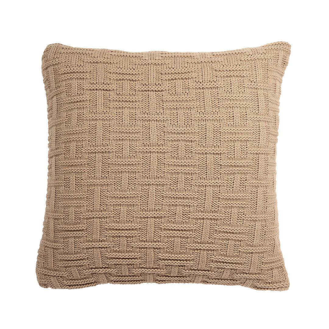  Geometrical Knit Square Pillow Cover Peterborough Home 