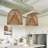 Motsinger 1-Light Double-Layer Rattan Dome Pendant