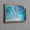 Art contemporain marbré contemporain imprimé sur toile de coton de haute qualité, idéal pour la décoration moderne