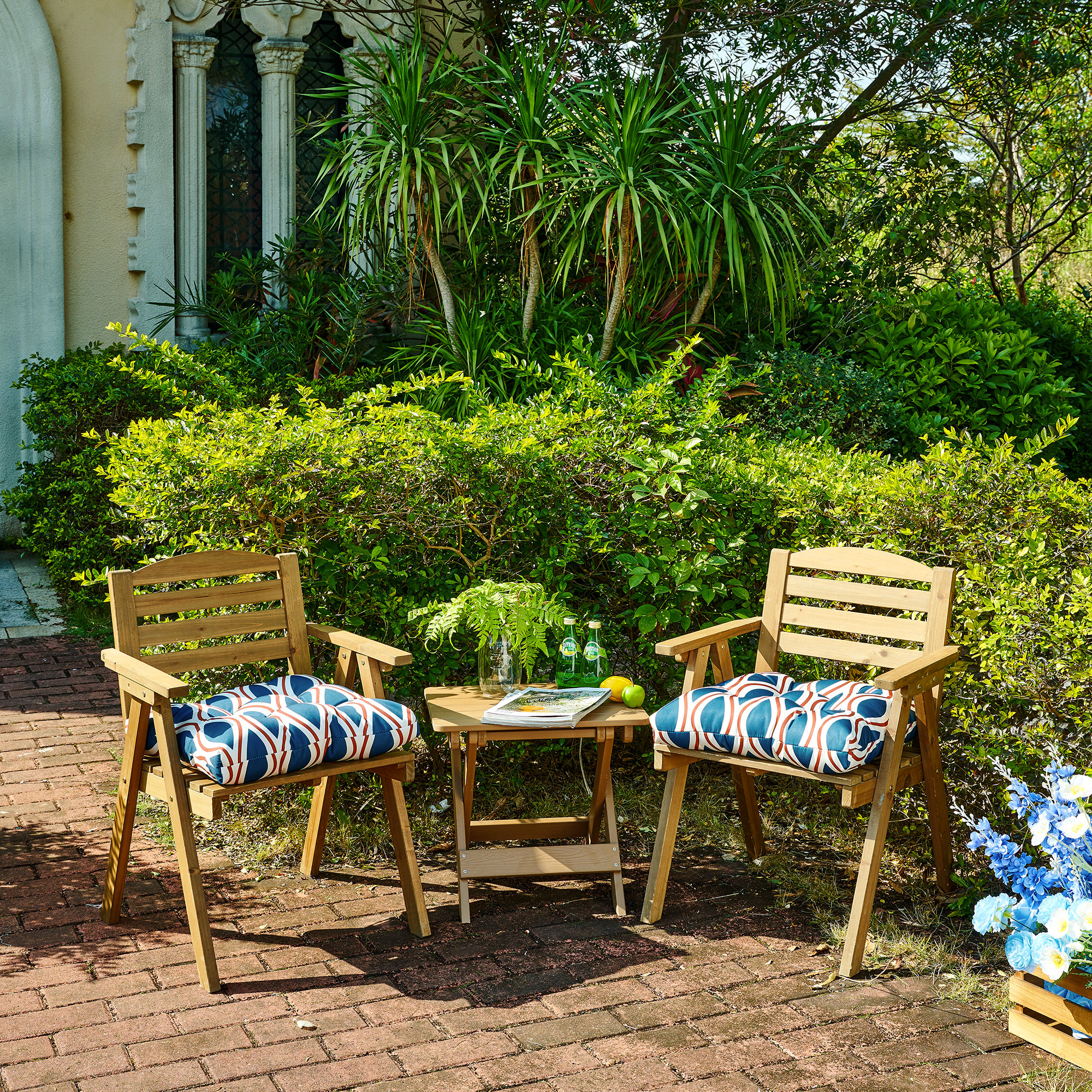 Ebern Designs Piece Outdoor Seat Cushion Wayfair