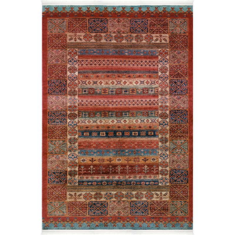 Tamas Oriental Machine Made Indoor / Outdoor Area Rug, Runner 2'8" x 9'10"