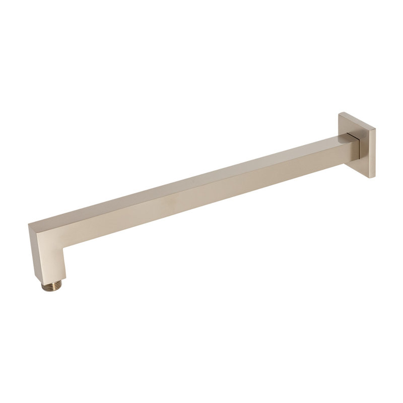 Waterblade Wall Mount Shower Arm, Brushed Nickel