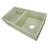 Vineyard 33'' L Double Bowl Fireclay Kitchen Sink-21995946
