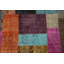 Tapis en laine patiné 8 x 10