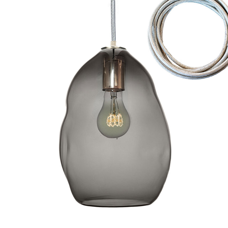 Bubble 3 - Light Chandelier, 72" H x 14" W x 14" D, Nickel