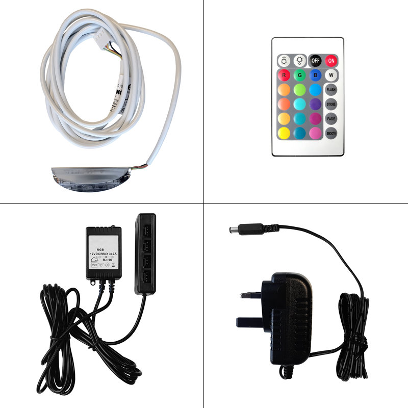 Avgolida RGB LED Under Cabinet Light Bar