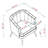 Liri Upholstered Barrel Chair-494954672