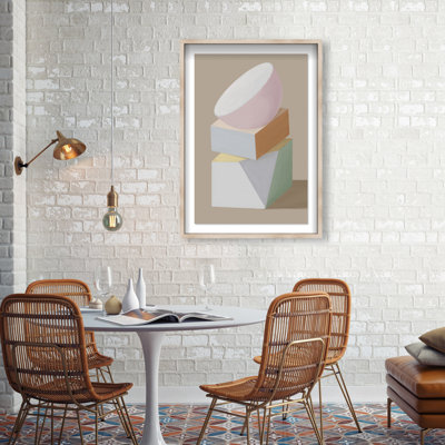 Sculptural Composition II Print by Oliver Gal
