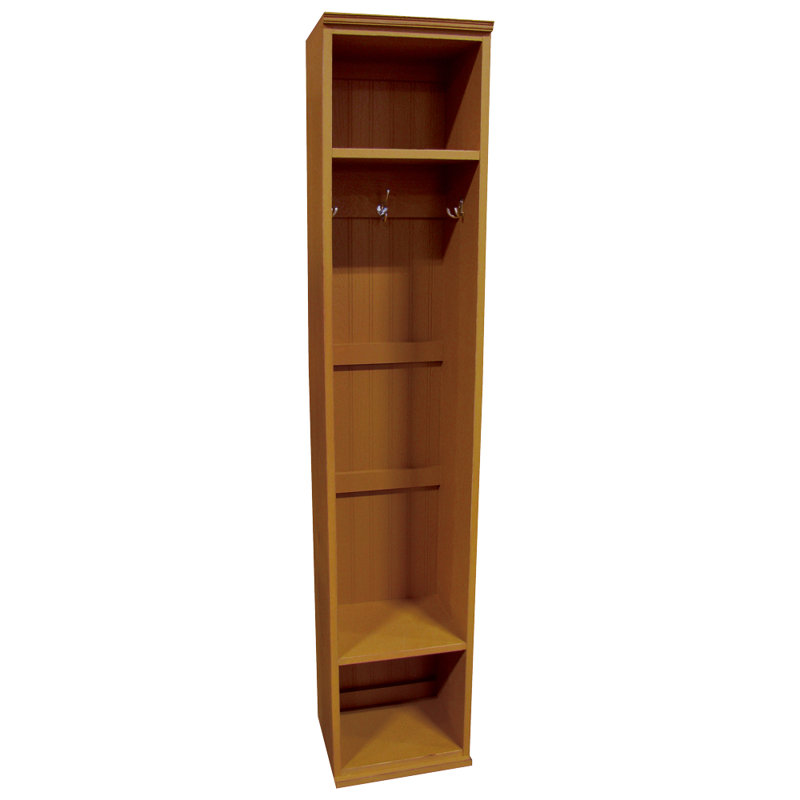 Needham Hall Tree 14'' Wide with Shoe Storage, Old Gold