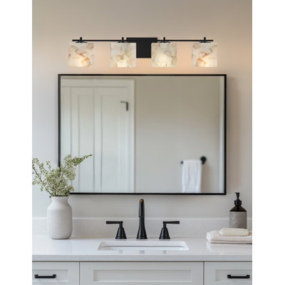 Éclairage pour salle de bain 4 lumières Bouzoun