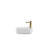 Modern Bathroom Ceramic Basin - White, Easy To Clean And Maintain Sink With A Scratch- Surface-107916580