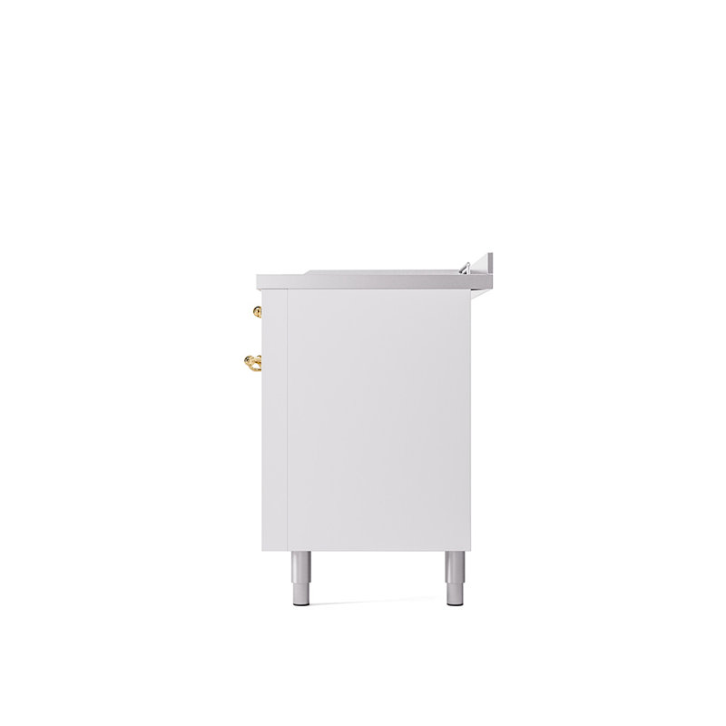 ILVE Nostalgie II, cuisinière à double combustible de 60 po, 7 brûleurs, plaque chauffante, surface de cuisson française