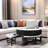 Modern Lift-up Folding Coffee Table With 4 Stools, 2 Drawers And Hidden Storage Space -941122934