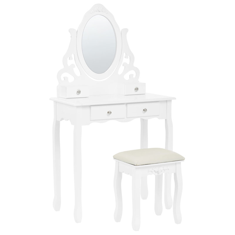 Kanisha Dressing Table with Mirror