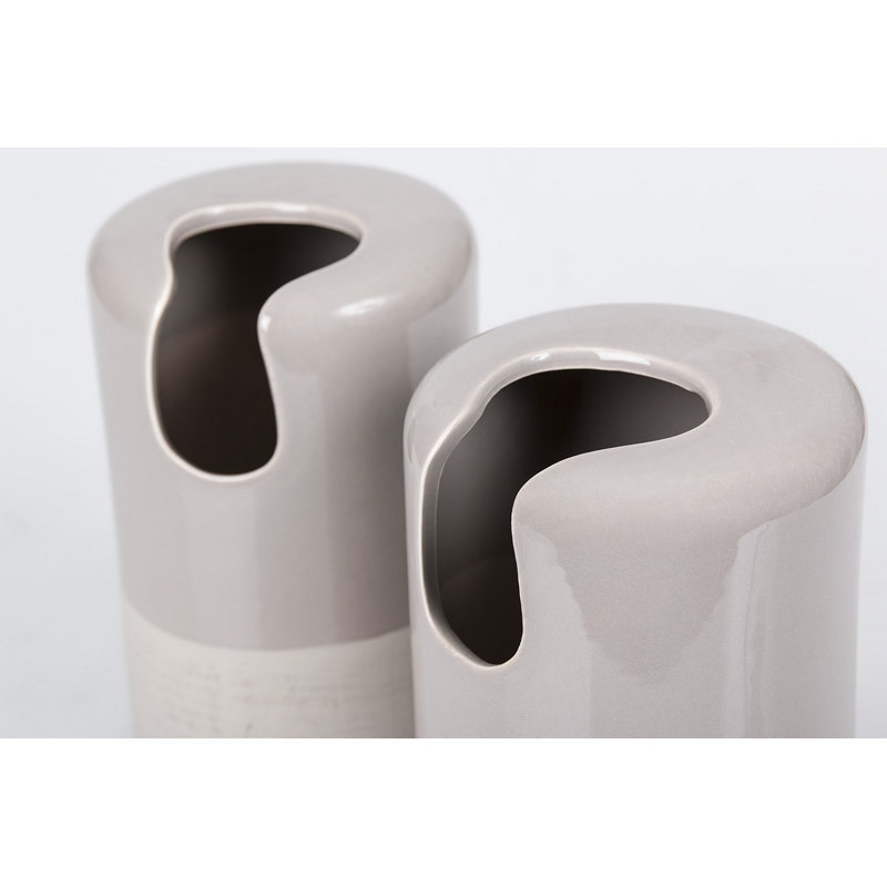 Coraline Table Vase 1, 15.7cm H x 10.5cm W x 10.5cm D