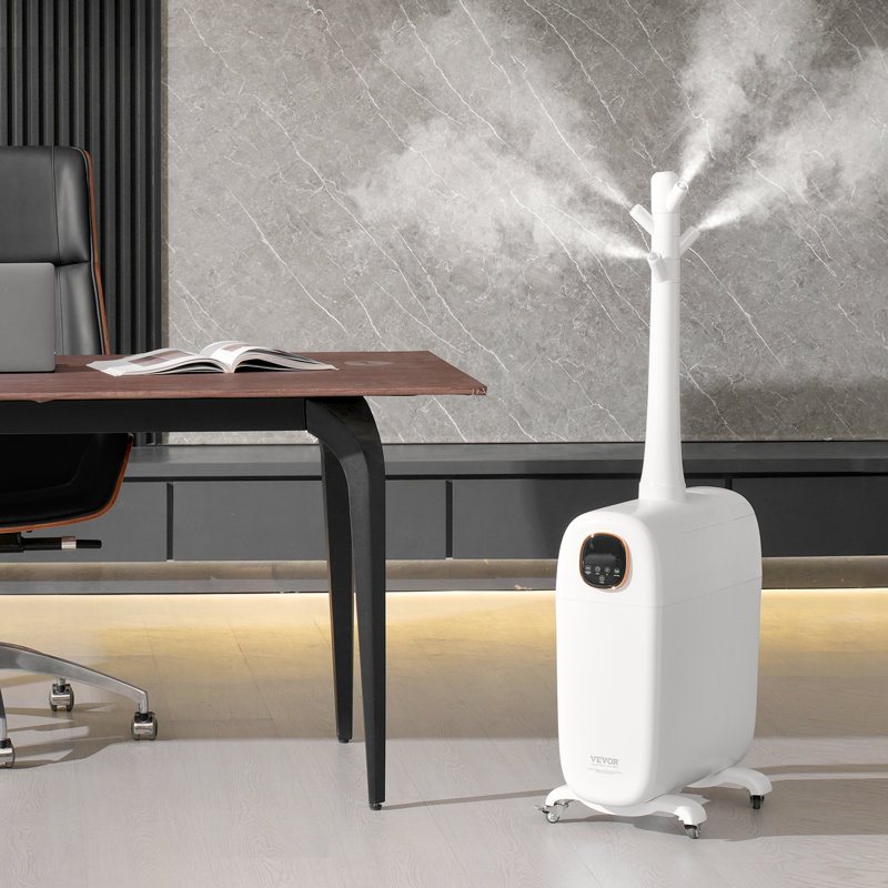 Humidificateur commercial 6,6 gallons brume fraîche pour recharge supérieure jusqu'à 1291,7 pieds carrés