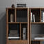 Bibliothèque tout en bois massif