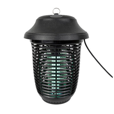 Zapper Flowtron pour l'extérieur, tueur d'insectes électrique 3000 V, couverture 2000 pieds carrés, patio et cour