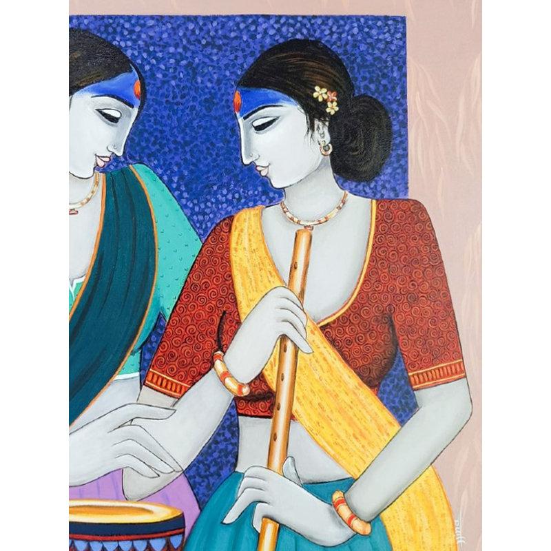 Jugal Bandhi | Peinture de Hina Sudhir Mahuv Niagara