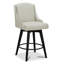Tabouret de comptoir pivotant 26 po Annelotte-361965100