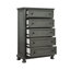 Ensemble de chambre à coucher 5 pièces Abegail-661086209
