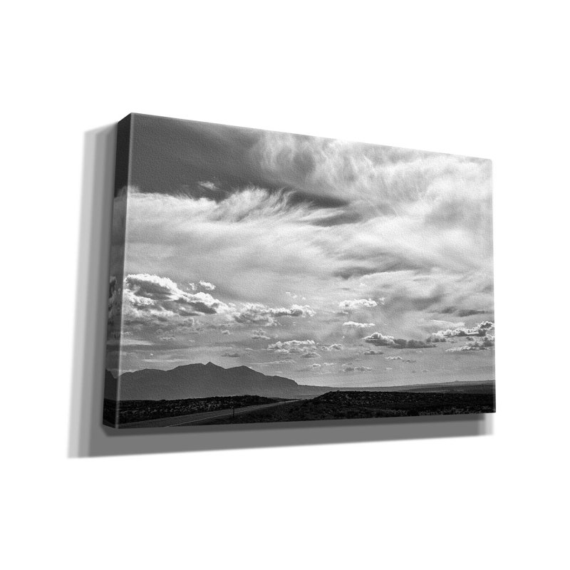 «Utah Skies» par Lynda, art mural sur toile blanche, H 12 po x l 18 po x P 0,75 po