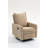 Short Plush Manual Button Armchair Sofa-1631467752