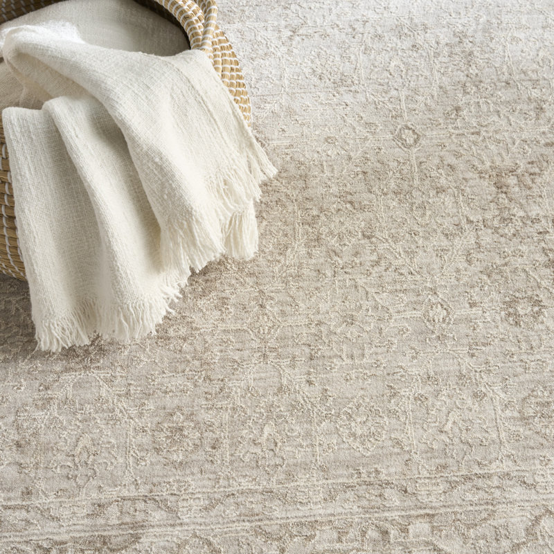 Demirci Power Loomed Floral Area Rug, Rectangle 7'10" x 9'10"