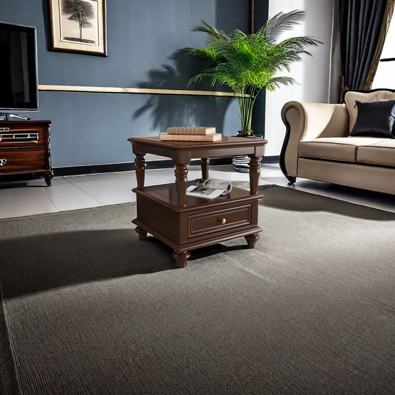 Table basse en bois massif European Modern