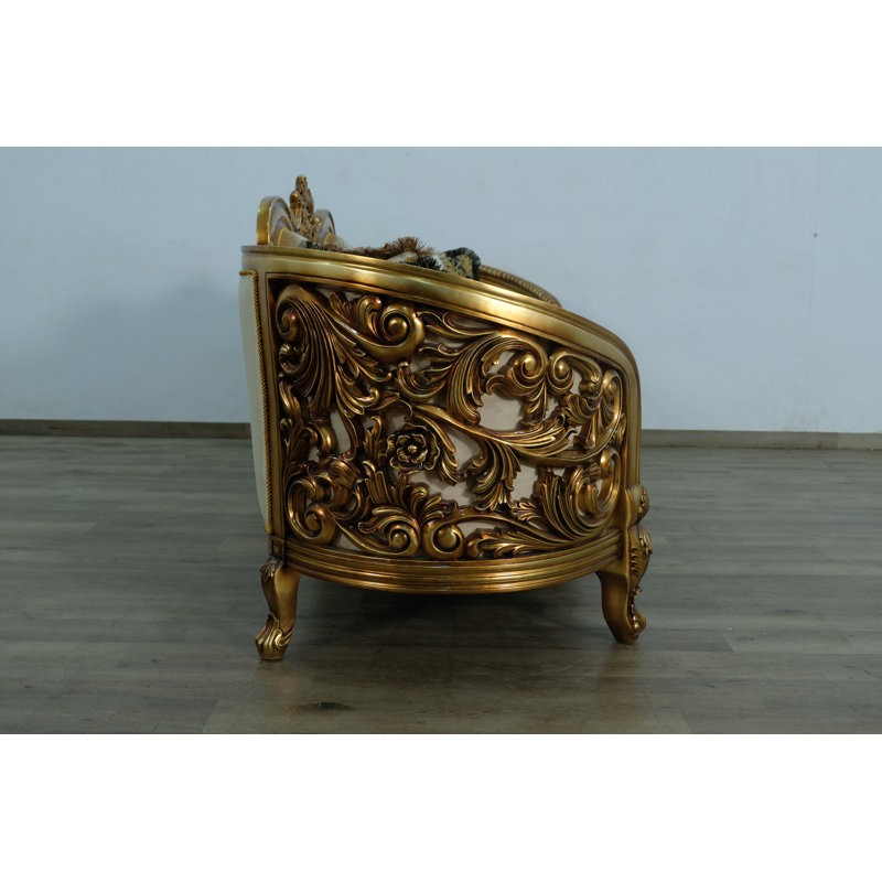 Sofa, Black/Gold