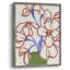 Petal Perimeter I Framed Print - Solid Wood-279879755