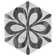 Classico Bardiglio Daisy 7" x 8" Porcelain Patterned Wall & Floor Tile